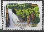 2009 FRANCE Adhesif 310 obiltr, cachet rond, flore, pica