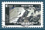 N1578 ESA - Pesquet - no man's land de glace au Canada autoadhsif oblitr