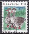 SUISSE N 1491 de 1995 avec belle oblitration  "les oies"
