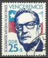 RDA 1973; Y&T n 1578; 25p+5, Prsident Allende, Chilli