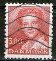 **   DANEMARK    3 k  1988  YT-909  " Reine Margrethe II "  (o)   ** 