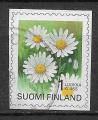 FINLANDE - 1995 - Yt n 1262 - Ob - Fleurs : leucanthemum vulgare