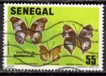 SENEGAL 1982; Y&T n° 567; 55F, faune, paipillon