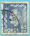 Noruega 1955-57.- Haakon VII. Y&T 364. Scott 349. Michel 399.