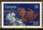 Canada 1987 YT 1016 Obl Naufrage San Juan Baie Red 1565