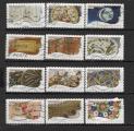 FRANCE 2009 1 srie complte timbres oblitrs lot 26 08 6