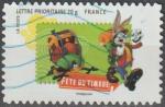 2009 Adhsif 270 oblitr Fte du timbre Looney Tunes