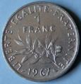 1 Franc Roty 1967