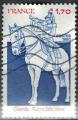 France 1980 Oblitr Used Garde Rpublicaine  cheval Y&T 2115 SU