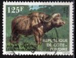Cte d'Ivoire 1983; Y&T n 652; 125F, Buffle d'Afrique