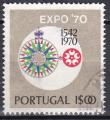 PORTUGAL N 1086 de 1970 oblitr