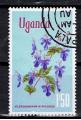 Ouganda / 1971 / Fleurs locales /  AA YT n 92, oblitr