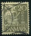 Danemark : n 182 oblitr anne 1927