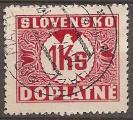 slovaquie - taxe n 22  obliter - 1941/42