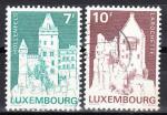 LUXEMBOURG - 1984 - Chteaux -  Yvert - 1055/1056 - Oblitrs