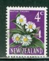 Nouvelle-Zlande 1967 Y&T 448 oblitr Fleur  Matua-Tikumu