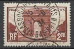 France - 1929 - YT n 258  oblitr  dents courtes