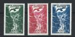 Andorre PA N2/4* (MH) 1955/57 - Paysages "Le Valira de l'Orient"