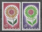 FRANCE N°1430/1431* (Europa 1964) - COTE 0.90 €
