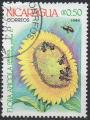 NICARAGUA N 1326 o Y&T 1984 Fleurs apicole (Helianthus annus)