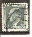 Tchcoslovaquie N Yvert 324 (oblitr)
