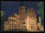 CPM neuve 71 PARAY LE MONIAL La Basilique et son abside illumine