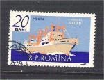 Romania - Scott 1416   ship / bateau