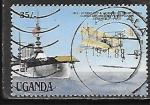 Ouganda - Y&T n 456 - Oblitr / Used  - 1987