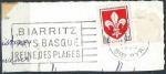 France - 1958 - Y & T n 1186 avec flamme BIARRITZ (64) 1959