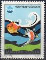 HONGRIE N 2453 o Y&T 1975 Protection de l'environnement (poisson)