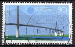 RFA 1987; Y&T n 1154; 80p, Europa, architecture moderne, pont