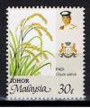 Malaysia - Johore / 1986 / Riz / YT n 173, oblitr