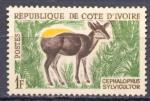 Cote d'Ivoire   obl   N 211  Faune Antilope