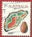 Australia 1973.- Minerales. Y&T 504. Scott 559. Michel 531I.