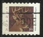 Canada 2000; Y&T n 1832. 1,05$ faune; cerf de virginie