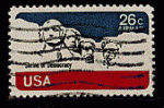 Etats-Unis 1974 - YT PA81 - oblitr - Mont Rushmore