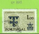 PORTUGAL YT N881 OBLIT