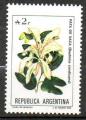 Argentine Yvert N1649 Neuf 1988 Fleur PATA DE VACA