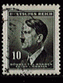 Bohme et Moravie 1942 - Y&T 77 - oblitr - Hitler chancellier