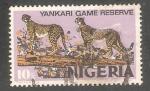 Nigeria - Scott 297a   leopard
