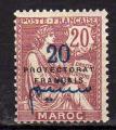 Maroc. 1914/21.  N 43. Neuf charnierre.