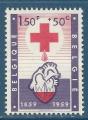 Belgique N1098 Au profit de la Croix-rouge neuf sans gomme