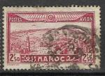 Maroc - 1933 - YT PA n  37  oblitr (dents courtes)