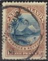 Nouvelle Zlande 1898 Oblitr Used Lac Taupo Lake SU