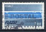 Timbre FRANCE  1974  Obl   N 1804  Y&T   Train  