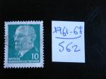 Allemagne RDA 1961-67  - 10p  W. Ulbricht - Y.T. 562 - Oblit. Used Gest.