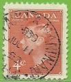 Canada 1949-51.- Jorge VI. Y&T 239A. Scott 306. Michel 255A.