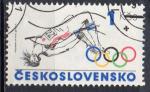 TCHECOSLOVAQUIE N° 2600 o Y&T 1984 Sports Olympiques (Saut en hauteur)