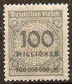 allemagne (empire) - n 303  neuf/ch - 1923