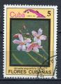 Timbre  CUBA  1983  Obl  N  2480   Y&T   Fleurs  